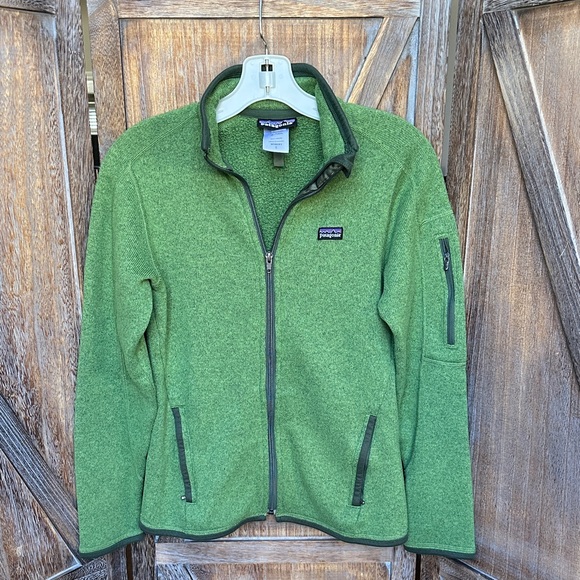 Patagonia Jackets & Blazers - Patagonia Moss Green Zip-Up Jacket Size Small Common Threads Recycling Program